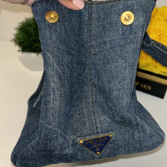 VGUC Denim Prada Tote ❌❌SOLD❌❌ - Picture 13 of 15